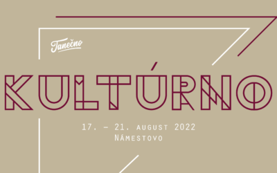 KULTÚRNO – TANEČNO 2022